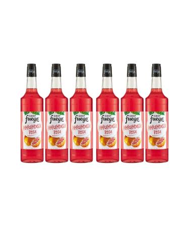 Fuego Pink Grapefruit Syrup - 6 x 1L
