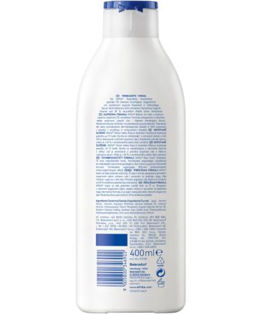 Beiersdorf NIVEA Rose Touch 48 H Moisturizing body lotion with argan oil for normal to dry skin 400 ml - Buy Online on GoSupps.com