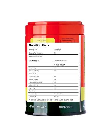 Japanese Gyokuroen Konbu Cha Powdered Kelp Tea Authentic 1.58oz (45g) Made in Japan | Premium International Shipping - Buy Online on GoSupps.com