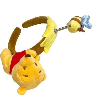 Winnie The Pooh Disney Alice Headband Minnie Mouse Inspired With Plush Character Sleeping Hugging Woman Girls Head Band - Buy Online on GoSupps.com