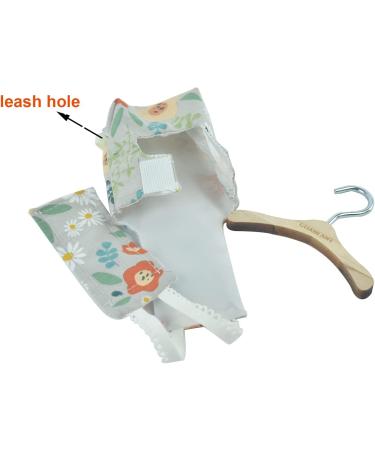 Guanlant Bird Flight Suits for Parrots & Cockatiels - Training Diapers with Leash Hole - Ideal for Monk Parakeets, Sun Conures & More - Buy Online on GoSupps.com