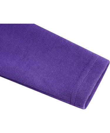 Bonny Billy Girls Cardigan Long Sleeve Knitted Cotton Bolero Shrug - Dark Purple (7-8 Years) | Kids Clothing - Buy Online on GoSupps.com