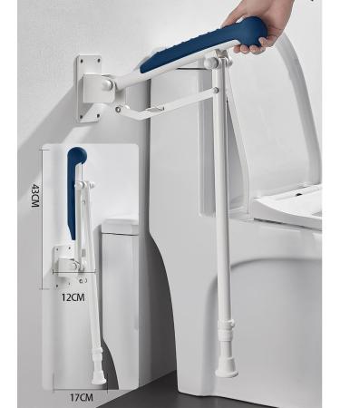 Bath Handle Grip Non Slip Foldable Support Rail Folding Handicap Grab Bars Frame Handrail Shower Safety Support Bathroom Aid for Elderly Handicapped Disabled Users Toilet Armrest S - Buy Online on GoSupps.com