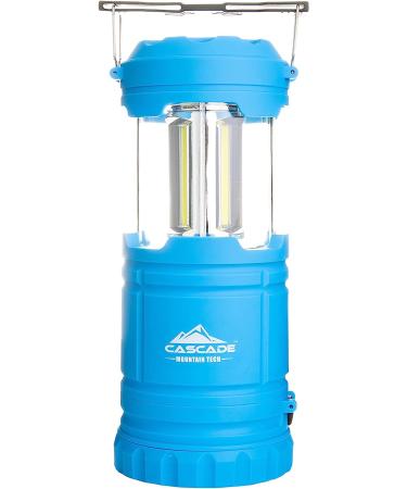 Cascade Mountain Tech Collapsible Flash Pop 2-in-1 Lantern/Flashlight - Blue - Buy Online on GoSupps.com