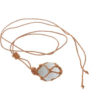 Gatuida Jewelry Natural Decorative Miss Pendant Hexagonal Stone East Necklace China Charm Decor Girls - Buy Online on GoSupps.com