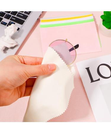 Old Compluser 16-Piece Microfiber Glasses Cleaning Towels - 15x18cm Cloths for Glasses Screens & Tablets - Buy Online on GoSupps.com