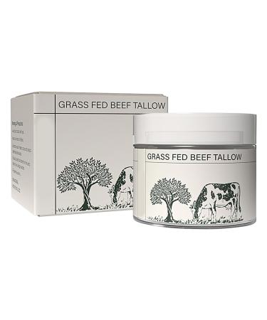 Tallow Face Moisturizer 50 ml Tallow Moisturizer Pure Tallow Balm for Skin Organic Skin Care Unscented 100 Organic Tallow Balm Relieves Tightness Beef Tallow Cream for