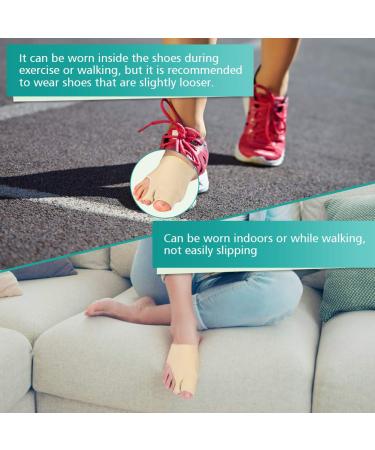 Hallux Valgus Toe Spreader Bandage | Bunion Sleeve Separator with Gel-Pad Protection for Pain Relief Day & Night Comfort - Buy Online on GoSupps.com
