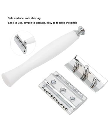 Chiciri Manual Razor - Safe Precise Shaving with Good Grip | Smooth Razor Planer for Home Office & Hotel (White) - Buy Online on GoSupps.com