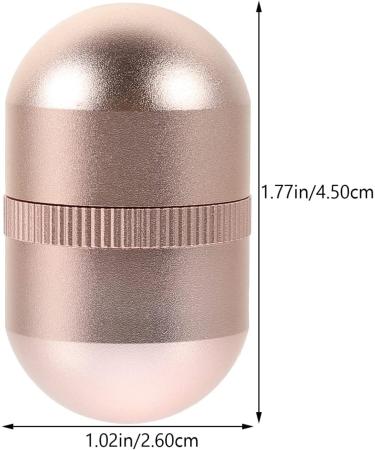 FRCOLOR Volcanic Stone Ball Beauty Massage Roller Set - Tighten & Refresh Facial & Eye Massagers - Oil Absorbing Pink Roller for All Skin Types - Buy Online on GoSupps.com