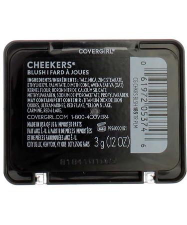 Covergirl True Plum 185 Cheekers Blush - Add a natural flush to your cheeks - Buy Online on GoSupps.com