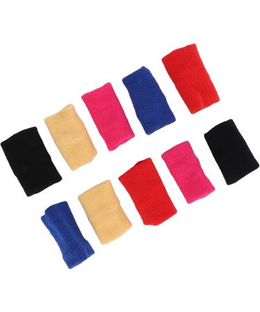 Nylon Finger Protector Sleeve Set - Daily Use Pressure Guard & Sports Finger Protection - Buy Online on GoSupps.com