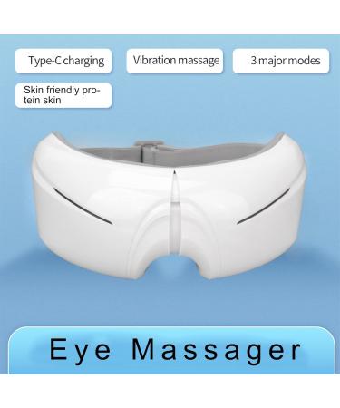 Eye Massager with Vibration & Music | Relieve Migraines Reduce Dark Circles & Improve Sleep - Buy Online on GoSupps.com