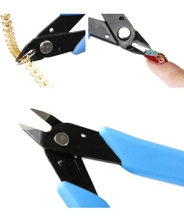 Nail Clippers DIY Nail Art and Tools Unloading Nail Drill Plier Metal Chain Scissors Manicure Nail Decorations Remover Clipper Cutter Trimmers - Buy Online on GoSupps.com