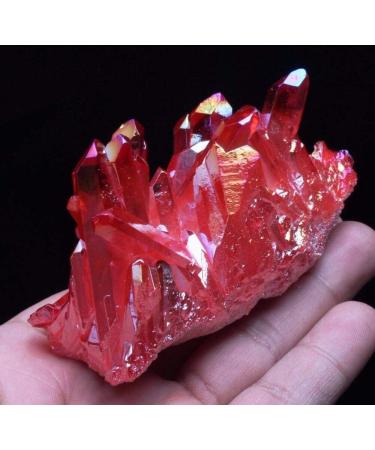 ComAce natural luster 180gpretty RED Flame Quartz Point - Buy Online on GoSupps.com
