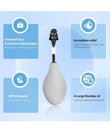 Ear Pain Relief Tool Natural Ear Pressure Relief Device Instant & Sustained Relief Migraine Instant Migraine and Headache Alleviation Through Targeted Inner Stimulation - Buy Online on GoSupps.com