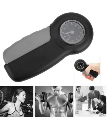 Screen Display Grip Strength Meter - Mechanical Hand Exerciser for Muscle Building (Black Grey) - International Shipping Available - Buy Online on GoSupps.com