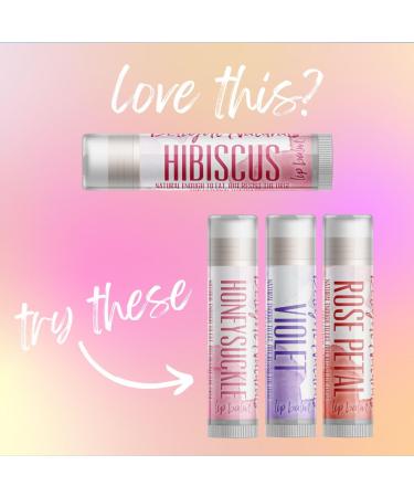 Delight Naturals Hibiscus Lip Balm - Three Pack 3 Pack - Buy Online on GoSupps.com