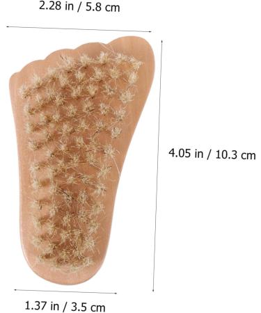 Beaupretty 1pc Nail Dust Brush Wooden Fingernail Scrub Brush Nail Tools for Nail Art Bristle Scrubber Wood Brush for Nail Cleaning Wood Tools Manicure Pedicure Brush Bristle - Buy Online on GoSupps.com