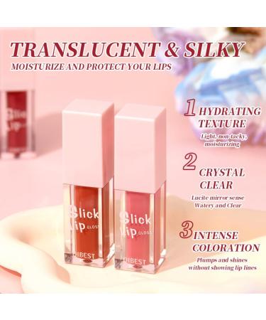 Petansy Magic Color Changing Lip Oil V2 - Shimmery Glitter Lip Gloss Set (2 Pack) - High Shine Long Lasting Moisturizing Lip Glow - Buy Online on GoSupps.com