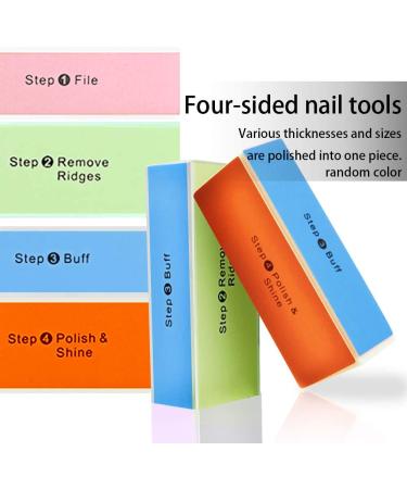 4-Way Shiny Block | Nail Buffer for Perfect Shine | 1 Count - Buy Online on GoSupps.com