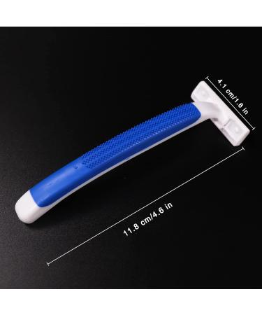 Bulk Disposable Razors - Individually Wrapped Twin Blade Razors with Safety Cap & Shaving Cream | 200 PCS for Hotels Homeless Shelters & Travel - Buy Online on GoSupps.com