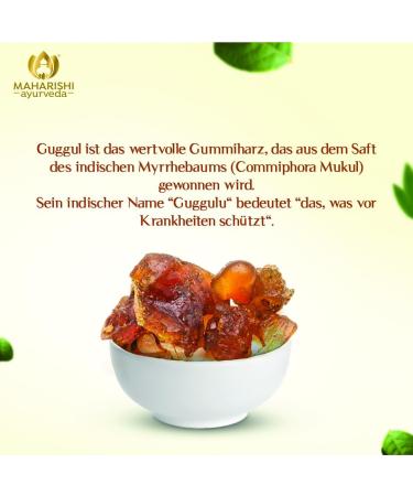 Maharishi Ayurveda Guggul 400mg - Non-GMO Ayurvedic Supplements | 60 Tablets Pack | Laboratory Tested Natural Health Benefits - Buy Online on GoSupps.com