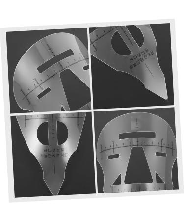 Beavorty Eyebrow Template 1pc Microblading Eyebrow Ruler Makeup Ruler Makeup Tools Manicure Tools Measure Tool Make up - Buy Online on GoSupps.com