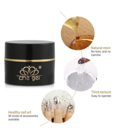 Rhinestone Nail Adhesive Gel | Professional UV Glue for Nail Art Decoration | Bling Tools for Nail Glitter and Gems - Buy Online on GoSupps.com