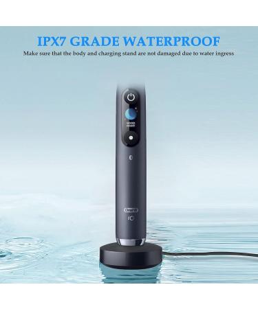 Charger for Oral-B iO Series 7 8 9 Electric Toothbrush - Braun Oral B iO Series 7 8 9 Magnetic Charging Base Replacement - Model 3768 Power Adapter Cord (Black) - Buy Online on GoSupps.com