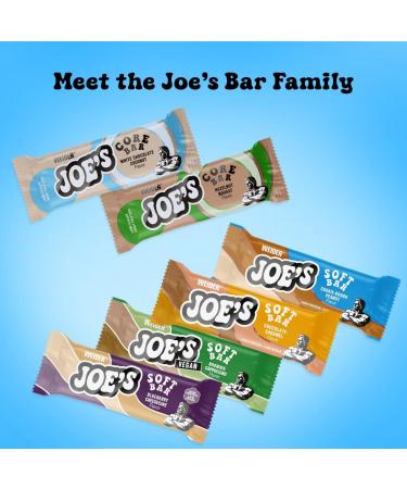 Weider Joes Soft Bar - Delicious Protein Bar with Milk Chocolate Caramel Layer & Soft Core | 12 x 50g Box - Buy Online on GoSupps.com
