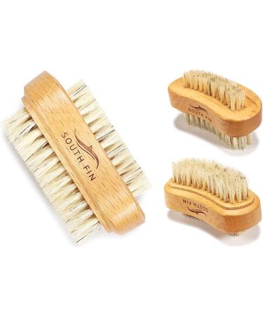 Premium Double-Sided Wooden Nail Brush | Hand Washing & Cleaning Brush for Nails - Buy Online on GoSupps.com