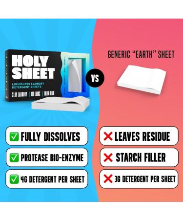 Eco-Friendly Laundry Detergent Sheets - Biodegradable Mess-Free Hypoallergenic 100 Loads of Concentrated Power - Buy Online on GoSupps.com