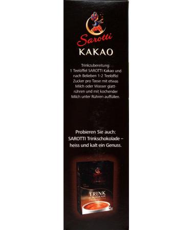  Sarotti Sarotti Cocoa cocoa powder for cooking and baking 125g - Buy Online on GoSupps.com