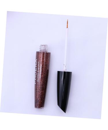 Beavorty Glitter Beauty Eye Metallic For Shadow Liquid Cosmetic Shiny Eyeliner #bronze Makeup Women 1 count (Pack of 1) Brown - Buy Online on GoSupps.com