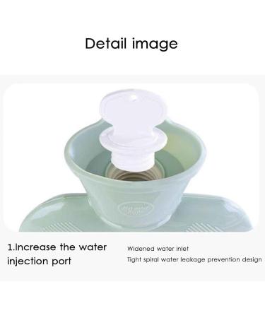 Fashionable Pink Heat Bottle - Thick Water Injection Perfect for Winter Warmth & Pain Relief - Buy Online on GoSupps.com