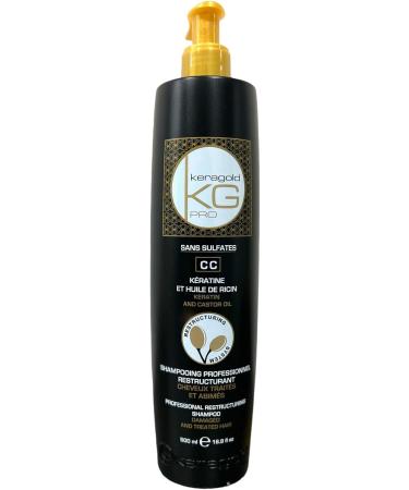 Keragold Pro - Keratin & Castor Oil Treatment Pack without sulfates - Buy Online on GoSupps.com