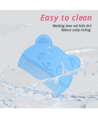 Baby Hair Comb & Brush Set | Soft Tooth Newborn Hair Crest for Milk Scab Relief - Perfect for Infants & Children - Buy Online on GoSupps.com