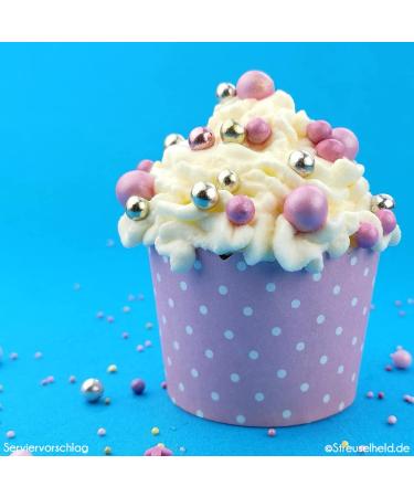 Streuselheld Schokomix Pink 40g - Premium Chocolate Sprinkles for Cakes Cookies & Pastries - International Shipping Available - Buy Online on GoSupps.com