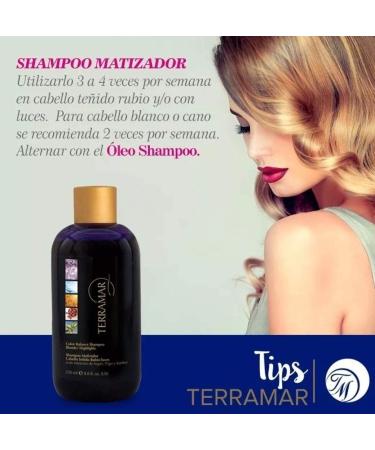 Color Balance Shampoo for Blonde/Highlights - Terramar | Shop Now for Radiant Hair - Buy Online on GoSupps.com