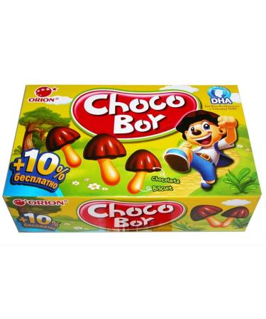 rumarkt Pack of 3 Choco Boy biscuits - 100g - Mushroom shaped