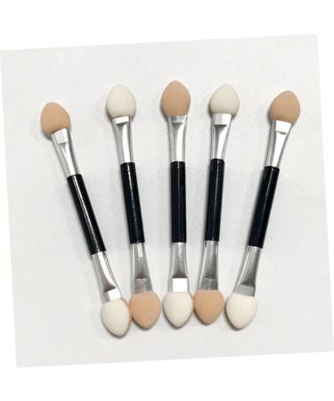 Beavorty Makeup Tools 50pcs Ladies Suits Dual Sides Eyeshadow Brush Women Eyeshadow Brush Cosmetic Brush Double Sided Miss 7.5X0.5cm As Shown - Buy Online on GoSupps.com