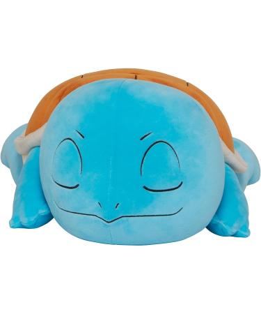 Pok mon PKW0220 45 cm Schiggy 18-inch Sleeping Squirtle Plush - Cuddly Pok mon Fan Favorite - Ideal for Travel and Playtime - Buy Online on GoSupps.com