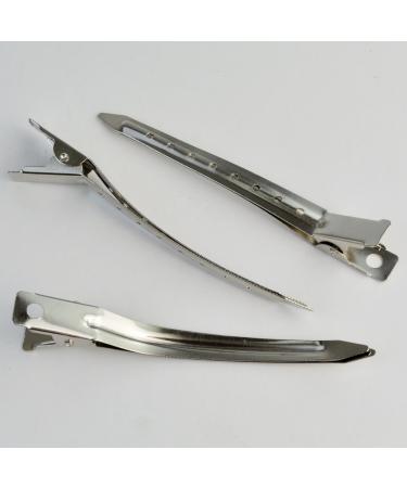 Bantoye Duck Bill Clips 3.5 Inches - 24 Pack Rustproof Metal Alligator Clips for Hair Styling & Coloring - Buy Online on GoSupps.com