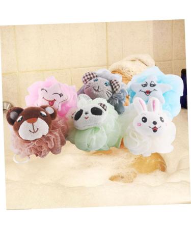 FOMIYES 6pcs Exfoliating Bath Sponges & Loofah Set - Perfect for Skin Care & Relaxation | International Shipping Available - Buy Online on GoSupps.com