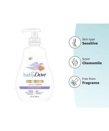Dove Baby Night Time Lotion 13 fl oz - Calming Moisture for Soft Skin - Buy Online on GoSupps.com