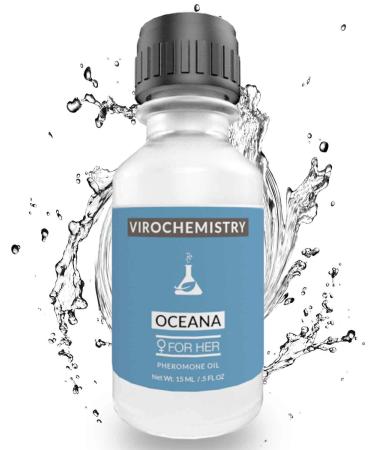 Pheromones for Women - OCEANA Ultra Strength Organic Perfume Oil 15mL | Attract Men Naturally - Buy Online on GoSupps.com