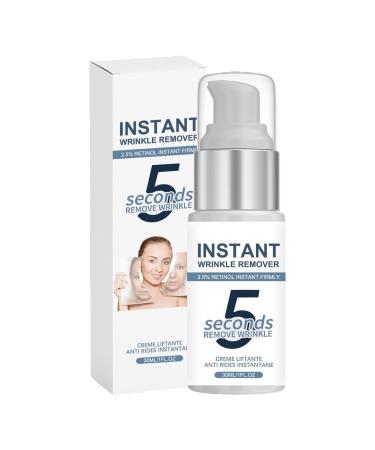 Dgayaeic 5 Seconds Instant Wrinkle Lift Cream Reducing Fine Lines 30ml Instant Lift Cream Wrinkle Filler Face Moisturizer for Sagging Skin Women Mother Small