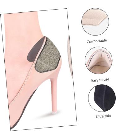 4 Pairs Sponge Heel Stickers - Anti-Wear High Heel Protectors & Sole Grips | Double-Sided Cushion Pads for Loose Shoes - Buy Online on GoSupps.com