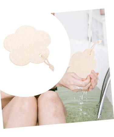  Beatifufu 4 Pieces Flower-shaped cotton loofah baby bath sponge luffa sponge bath scrubber for body bath loofah scrubber shower gel body wash bath loofah body scrubber luffa - Buy Online on GoSupps.com